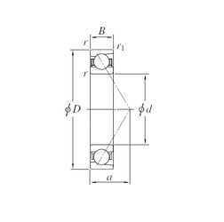  7048 KOYO Angular Contact Ball Bearings