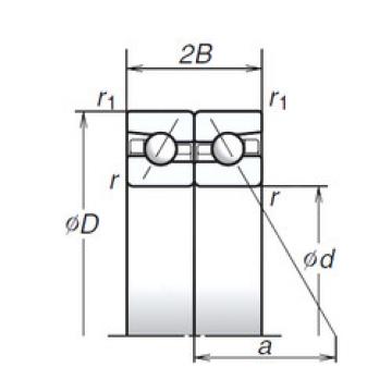  70BAR10H NSK Angular Contact Ball Bearings