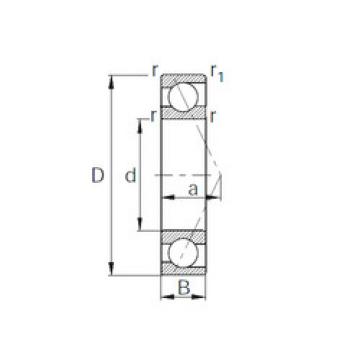  7018C CYSD Angular Contact Ball Bearings