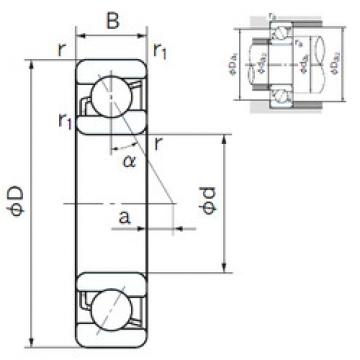  7019 NACHI Angular Contact Ball Bearings