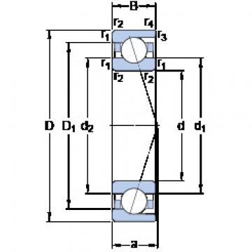  7013 ACD/HCP4A SKF Angular Contact Ball Bearings