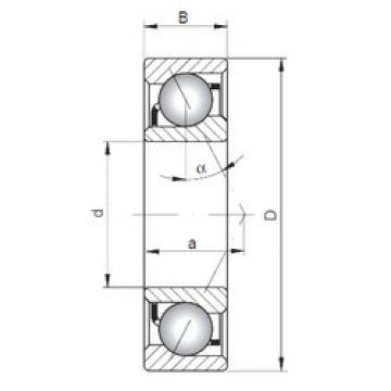  7019 A CX Angular Contact Ball Bearings