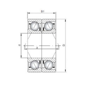  7018 B-UO CX Angular Contact Ball Bearings