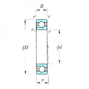  7019CPA KOYO Angular Contact Ball Bearings