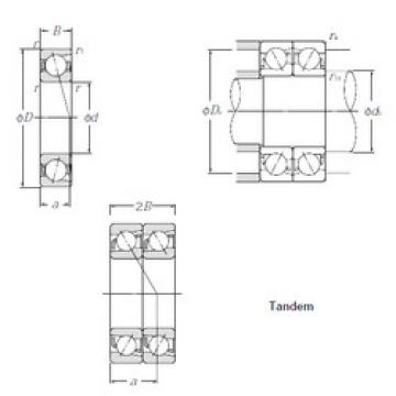  7019DT CYSD Angular Contact Ball Bearings