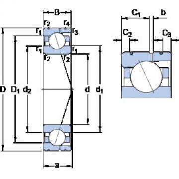  7015 CD/HCP4AL SKF Angular Contact Ball Bearings