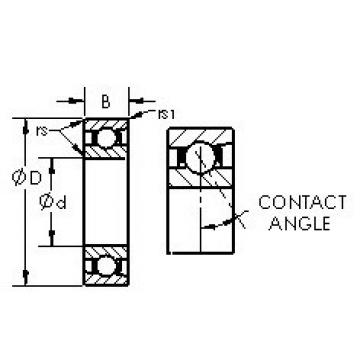  7015C AST Angular Contact Ball Bearings