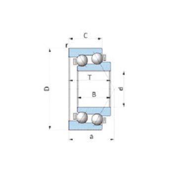  712152710 INA Angular Contact Ball Bearings