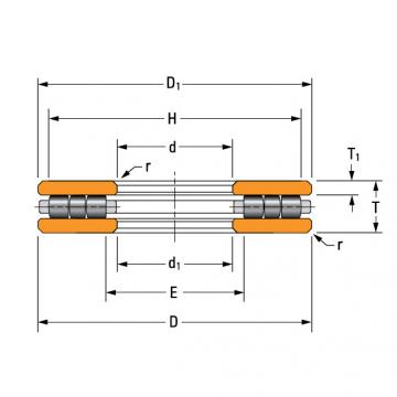  S-4791-A(2) thrust cylindrical roller bearing