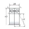  70BAR10H NSK Angular Contact Ball Bearings