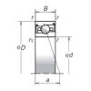  70BER29HV1V NSK Angular Contact Ball Bearings