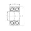  7013 A-UD CX Angular Contact Ball Bearings