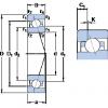  7018 CE/P4AH1 SKF Angular Contact Ball Bearings