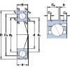  7015 CD/HCP4AL SKF Angular Contact Ball Bearings