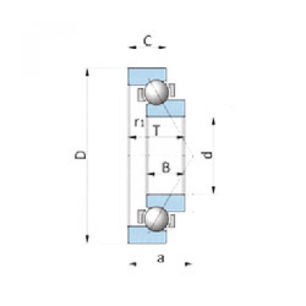  712179700 INA Angular Contact Ball Bearings #1 image