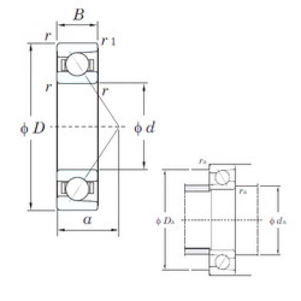  7018 KOYO Angular Contact Ball Bearings #1 image