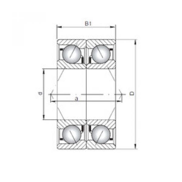  7013 B-UO CX Angular Contact Ball Bearings #1 image