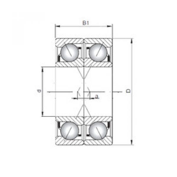  7013 A-UX CX Angular Contact Ball Bearings #1 image