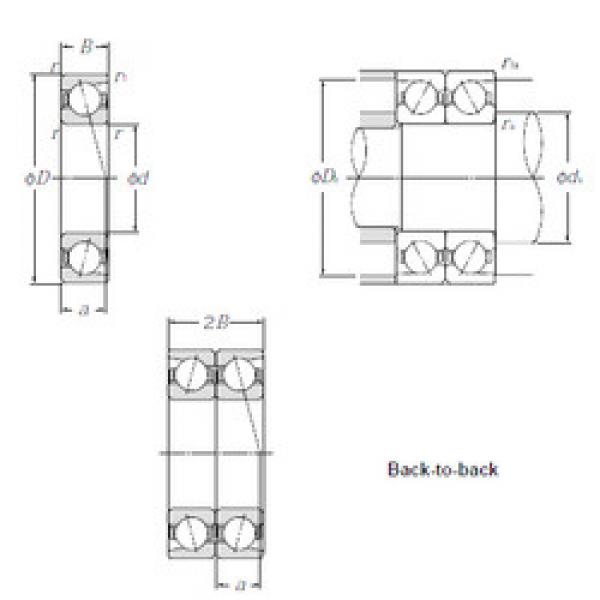  7021DB CYSD Angular Contact Ball Bearings #1 image