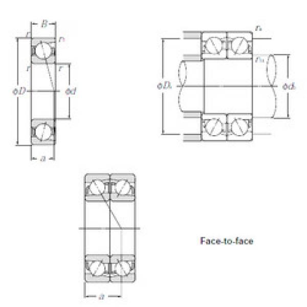  7017DF CYSD Angular Contact Ball Bearings #1 image