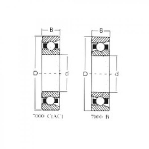  7018C CRAFT Angular Contact Ball Bearings #1 image