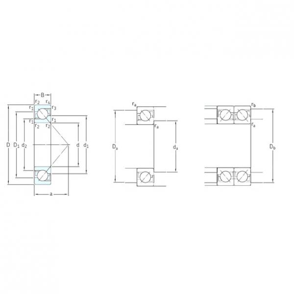  7038BGM SKF Angular Contact Ball Bearings #1 image