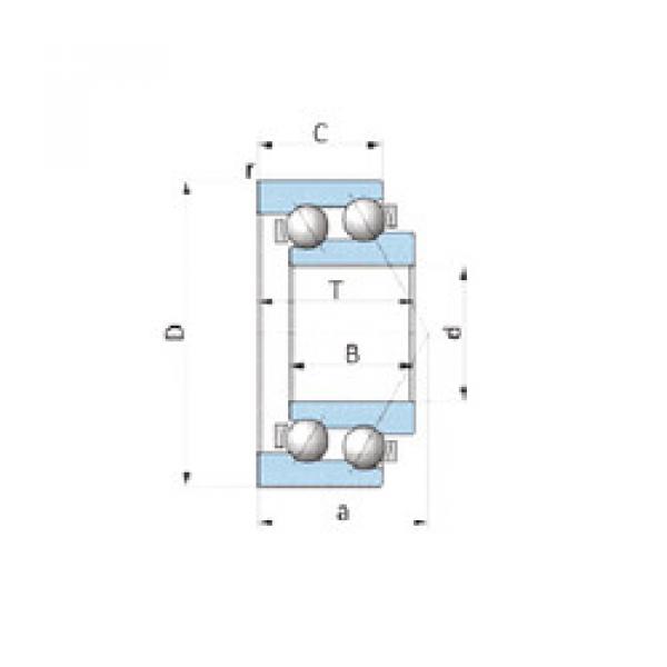  712152810 INA Angular Contact Ball Bearings #1 image